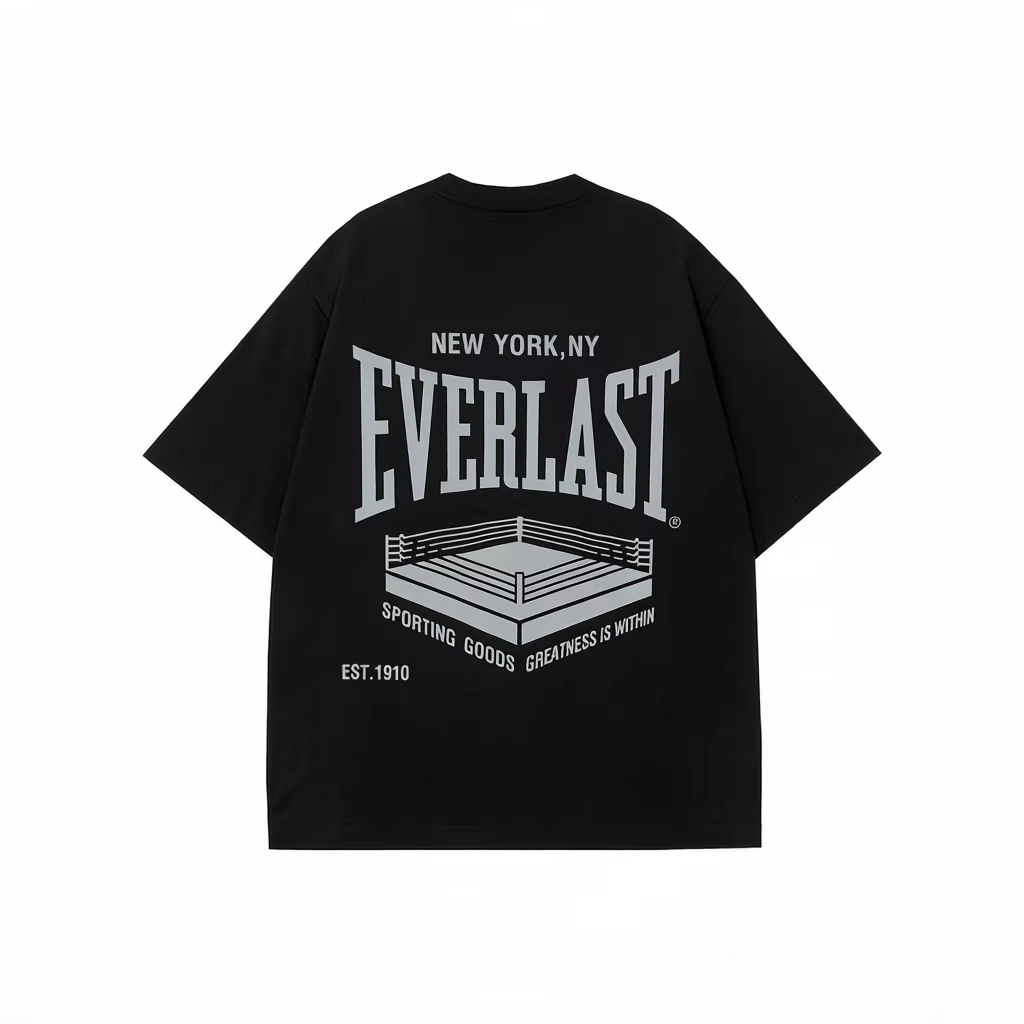 Streetwear Brand Rings - 복싱 링 헤비웨이트 브랜드 티셔츠 코튼
