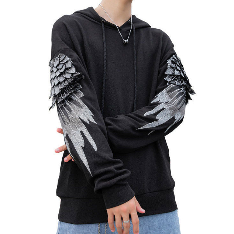 Streetwear Outdoor Brand - 남성용 운동복 후드 수 놓은 남성