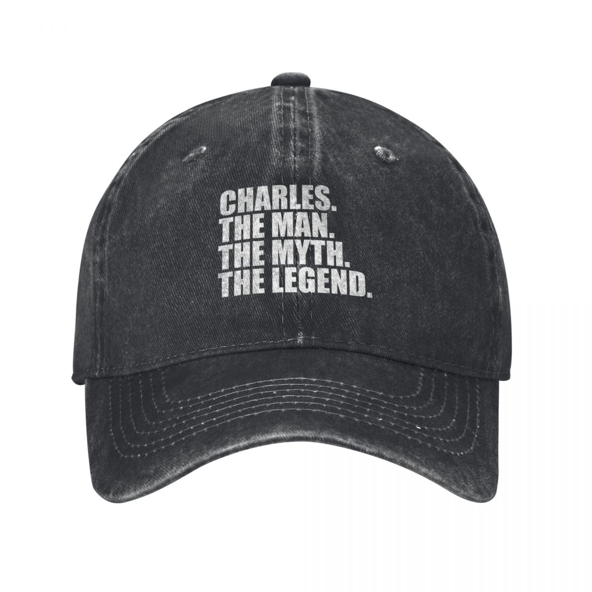 찰스 이름 찰스 남자 그의 신화 전설 야구 모자 바이저 - Streetwear Brand Name 리뷰 및 가격