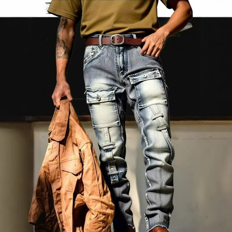 남성용 디스트레스드 워싱 하이 스트리트 스트릿웨어 브랜 - Europe Streetwear Brand 리뷰 및 가격