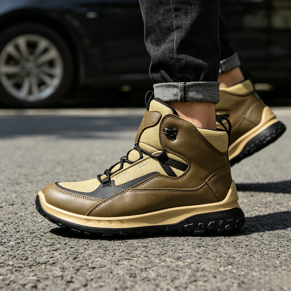 하이탑 가죽 신발 남성 럭셔리 브랜드 오리지널 디자이너 - Streetwear Outdoor Brand 리뷰 및 가격