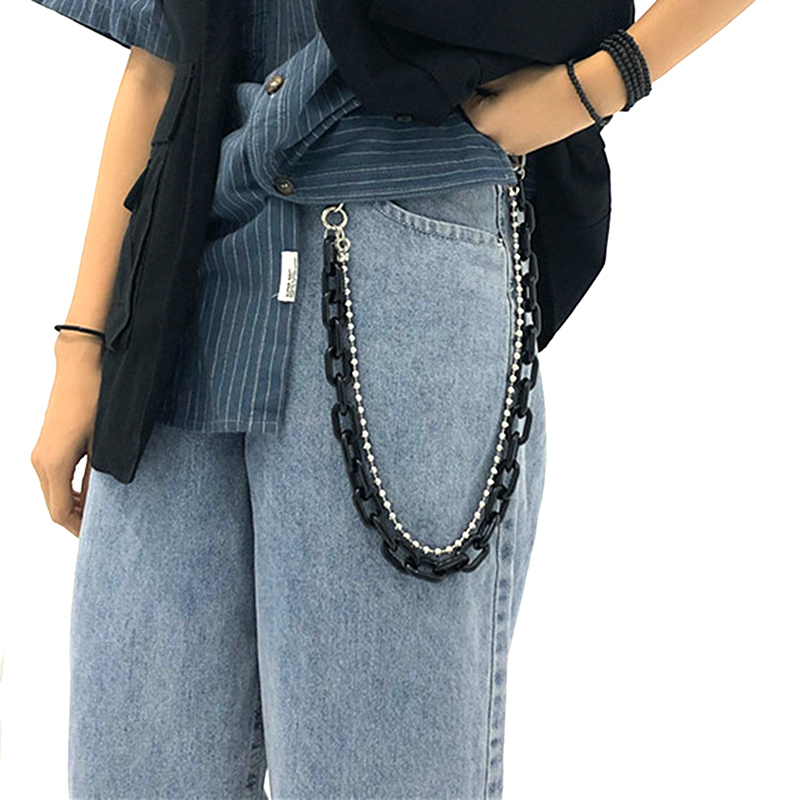 탈부착 가능한 펑크 허리 체인 벨트 바지 체인 여성 남 - Off White Belt 리뷰 및 가격