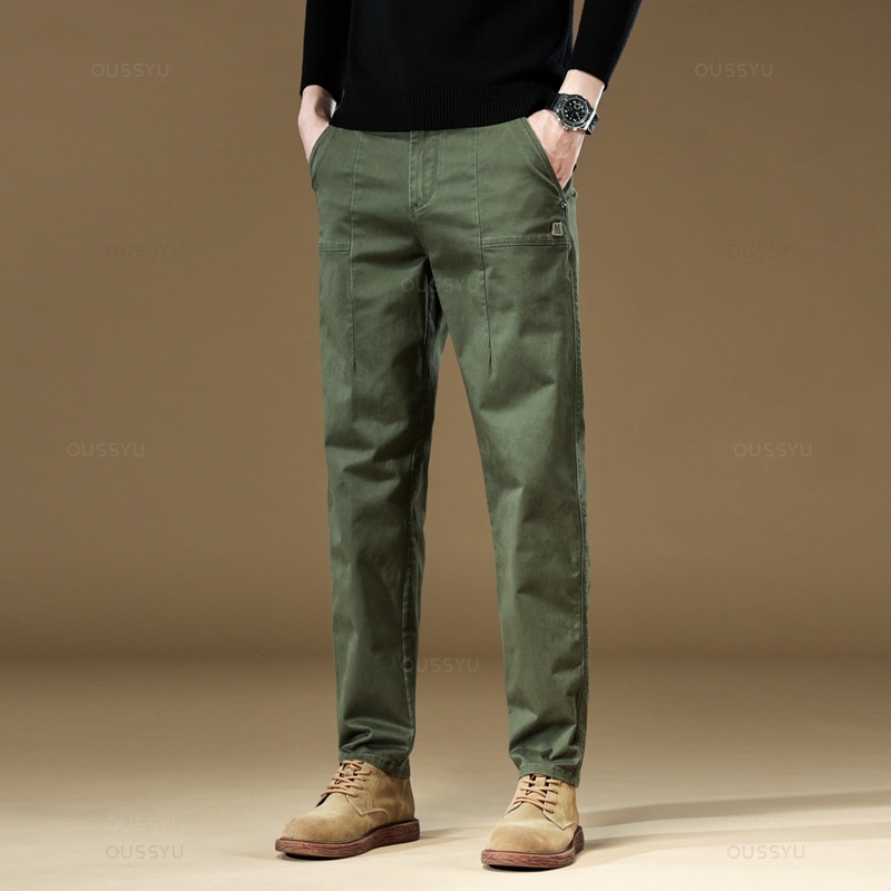 2025 새로운 고품질 카고 캐주얼 바지 남성 97%  - Streetwear Brand Joggers 리뷰 및 가격