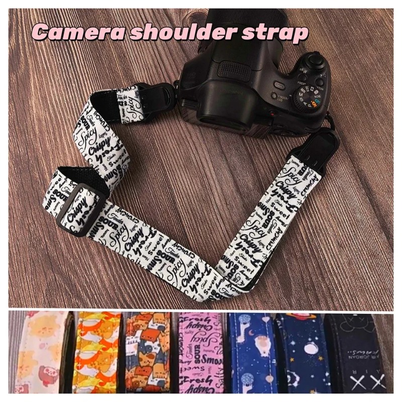 카메라 빠른 탈착 넥 스트랩 액세서리 만화 캐릭터 개인 - Off White Belt 리뷰 및 가격