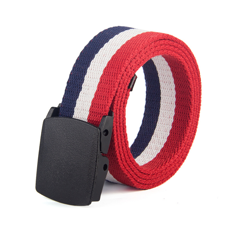 새로운 캔버스 벨트 남성 여성 허리 벨트 패션 플라스틱 - Off White Belt 리뷰 및 가격