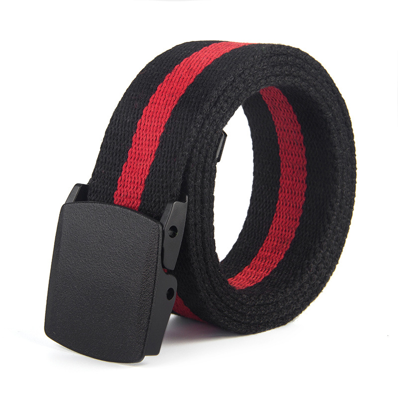 새로운 캔버스 벨트 남성 여성 허리 벨트 패션 플라스틱 - Off White Belt 리뷰 및 가격