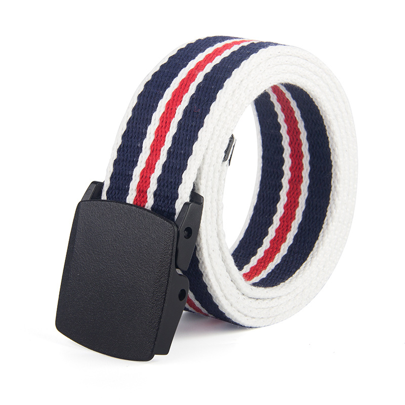 새로운 캔버스 벨트 남성 여성 허리 벨트 패션 플라스틱 - Off White Belt 리뷰 및 가격