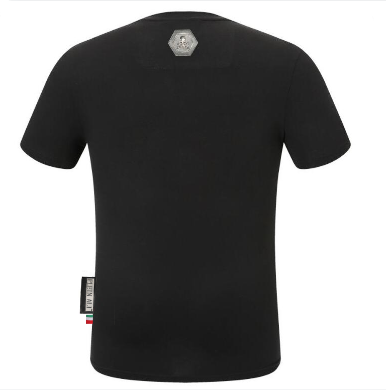 여름 남성 명품 브랜드 고품질 라인스톤 스트릿웨어 티셔 - Europe Streetwear Brand 리뷰 및 가격
