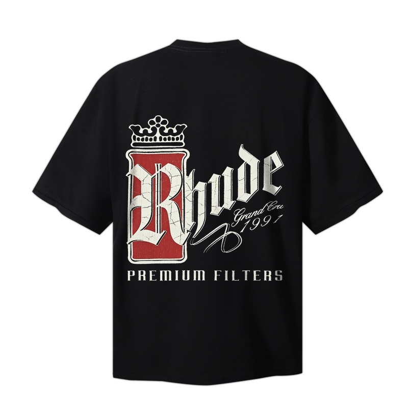 26SS 스트리트웨어 브랜드 레터 프린트 루드 탑 티셔 - Quality Streetwear Brand 리뷰 및 가격